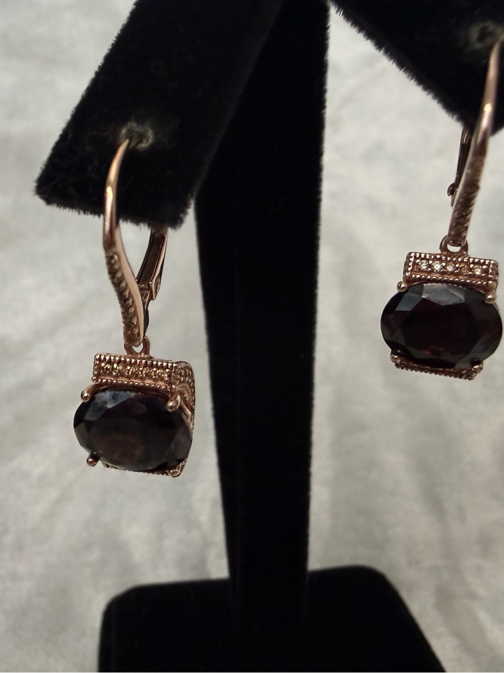 🌸JTV47 - Vanna K for Bella Luce Mocha & Champagne Diamond Simulants Earrings 🤎🛍️
